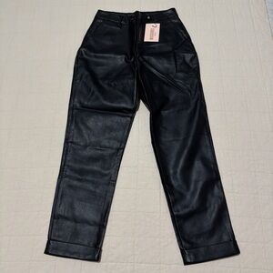 Missguided faux leather pants